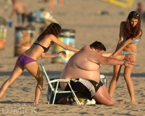 Fat Guy In Mankini