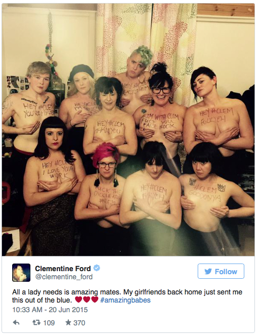 Clementine ford nude
