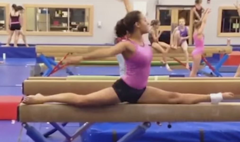 This Gymnastic Move Is Called The Dick By Marisa Dick Fooyoh Entertainment